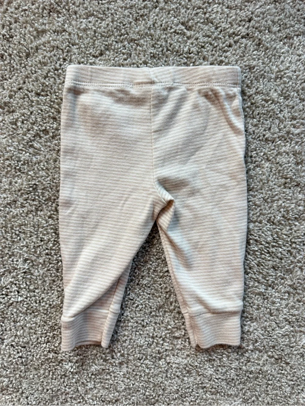 Carter's baby bundle neutral 3-Piece Bodysuit Set Sleeper pants Size 6 Months 6M